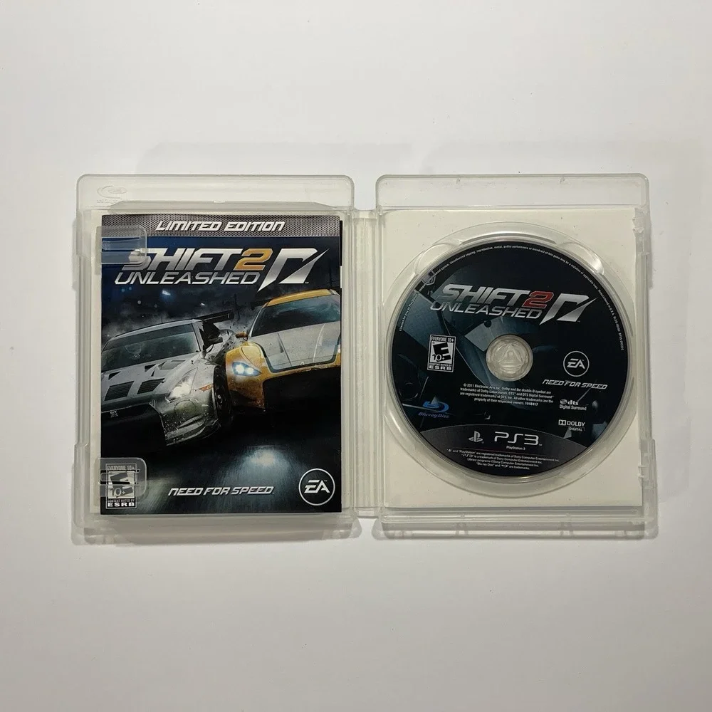 Shift 2: Unleashed (PS3, 2011) Complete TESTED and WORKING PlayStation 3